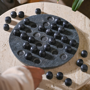 Black Marble Solitaire Board