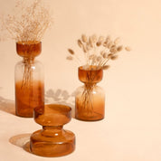 Tinted Glass Vases