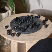 Black Marble Solitaire Board