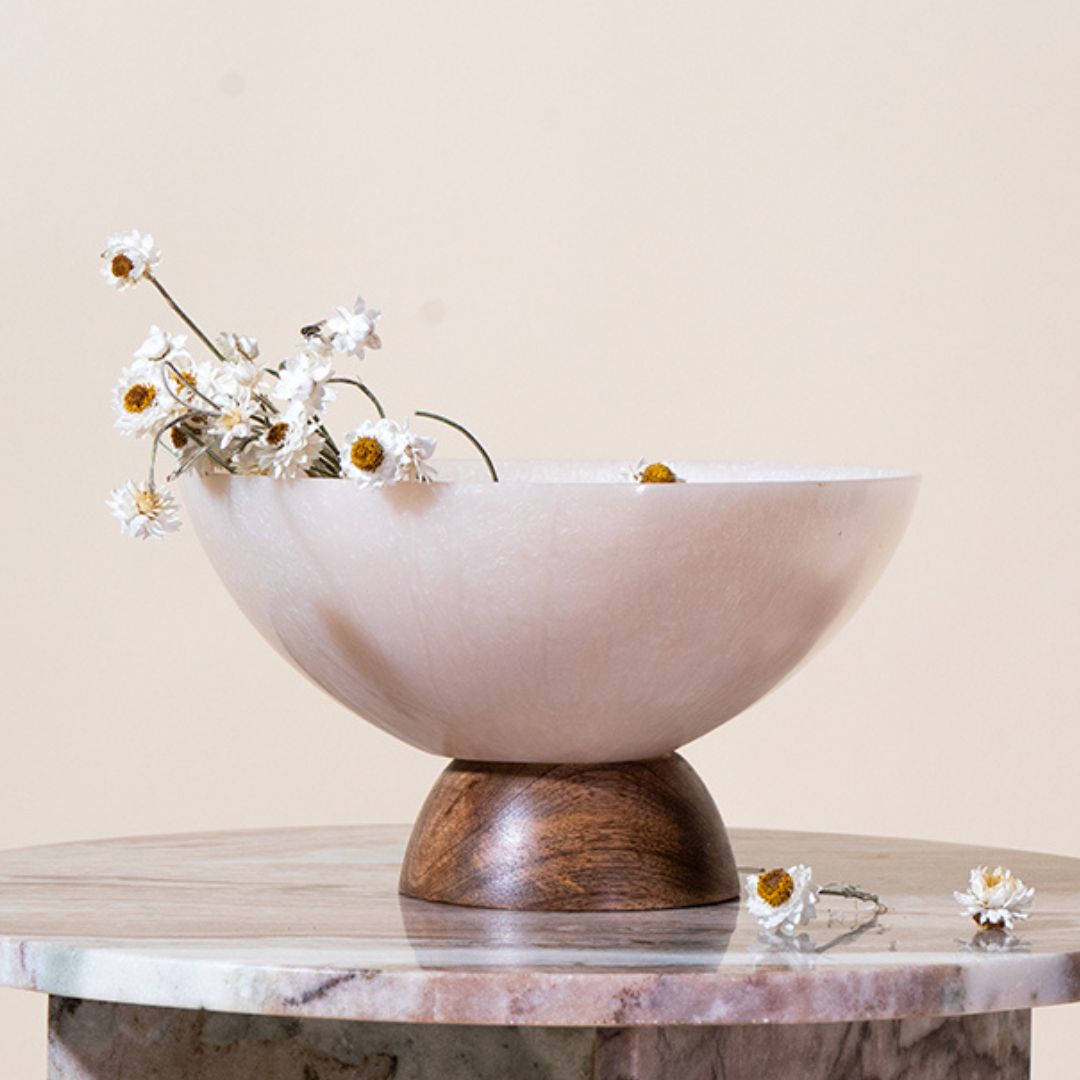 Natural Dried Ammobium Flower Bunch