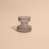 Slate Grey Glass Vase