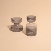 Slate Grey Glass Vase