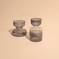 Slate Grey Glass Vase