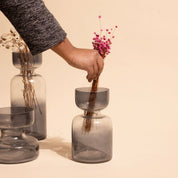 Tinted Glass Vases
