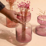 Tinted Glass Vases