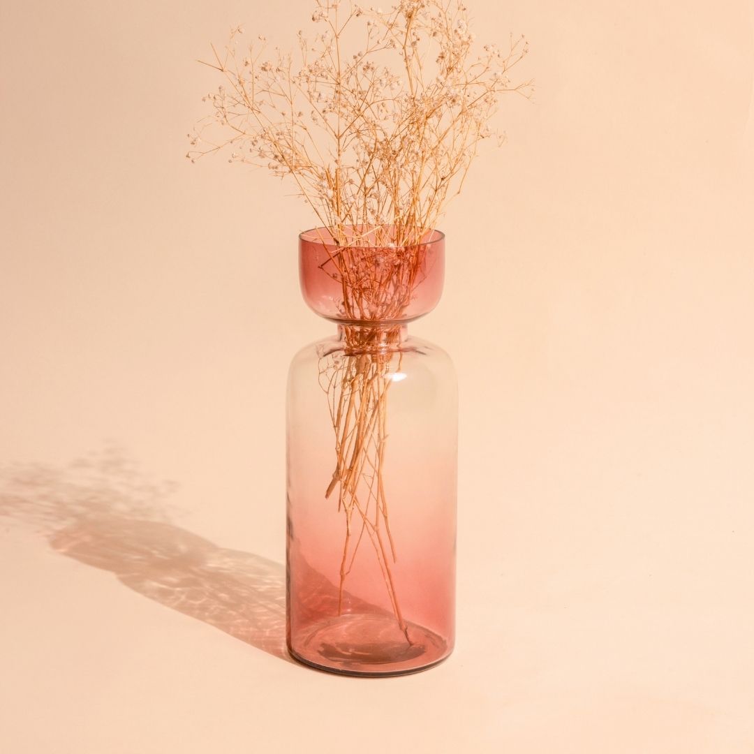 Tinted Glass Vase Grande