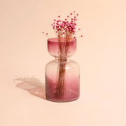 Lilac Glass Vase