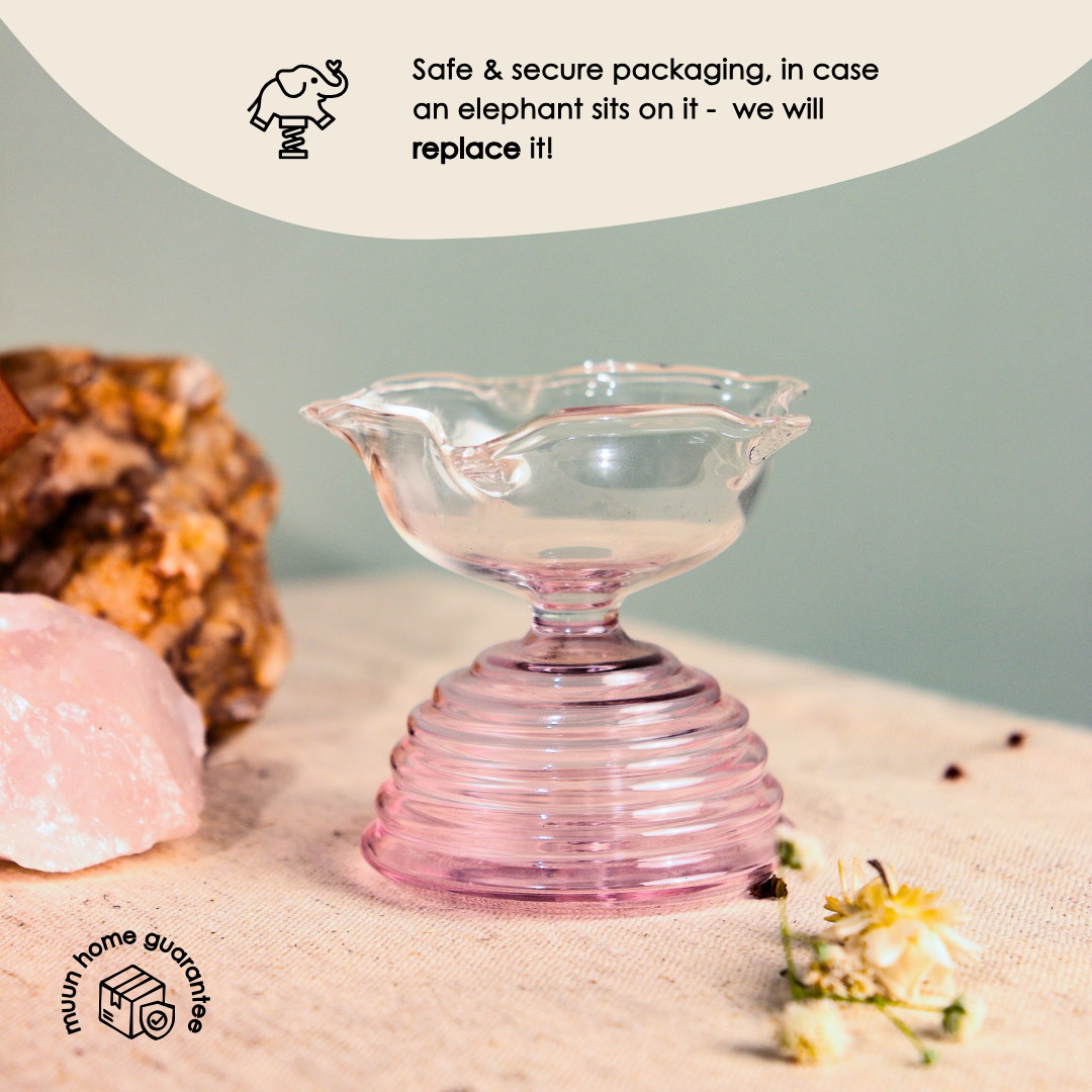 Muun Short Glass Diya