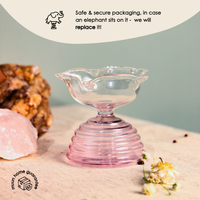 Muun Short Glass Diya