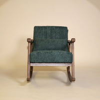 Astra Bouclé Rocking Chair - Green