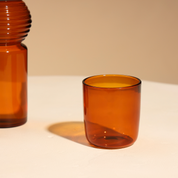 Coil Glass Carafe and set of 2 glasses