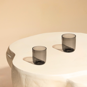 Coil Glass Carafe and set of 2 glasses