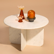 Venus White Marble Table