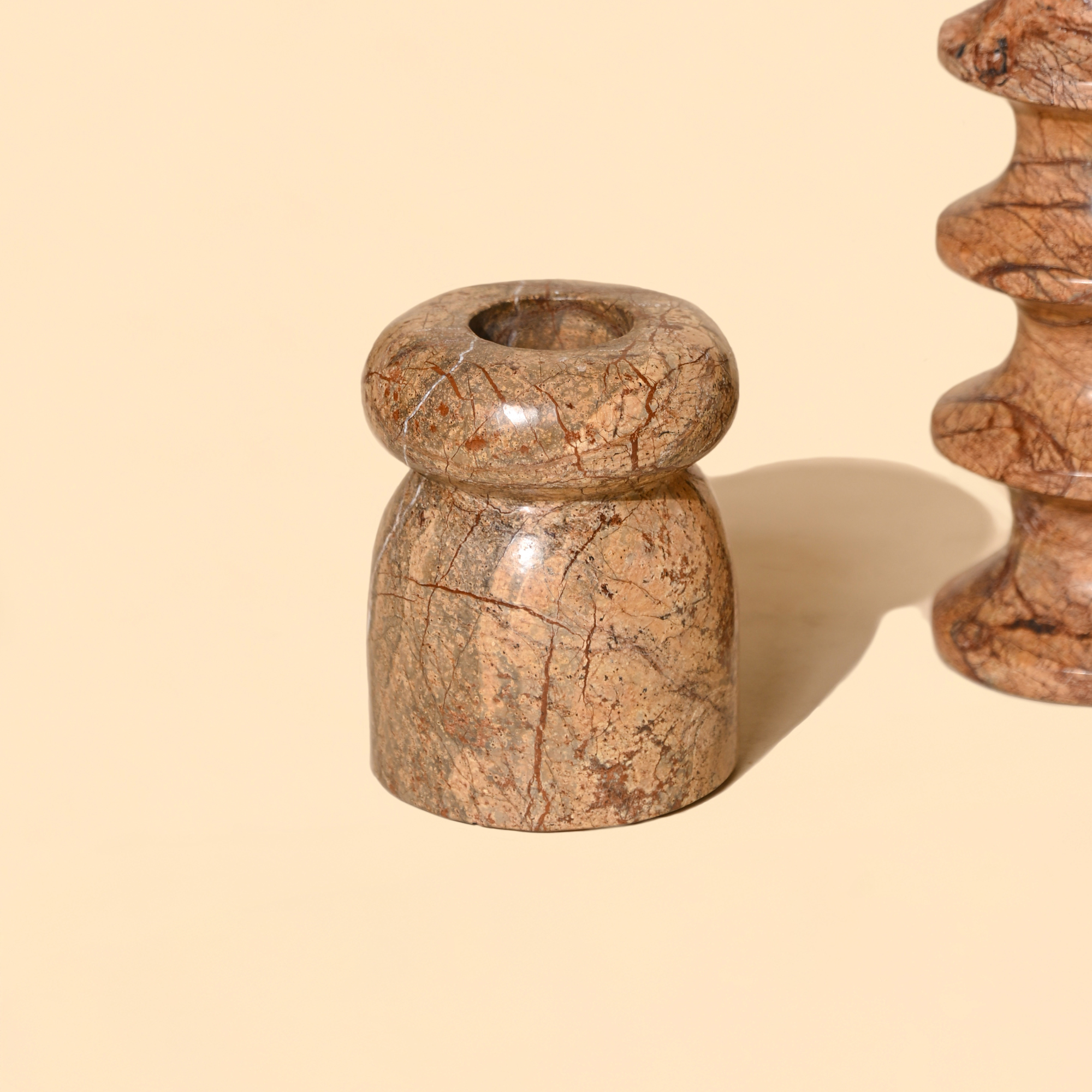 Astra Marble Tealight Candle Holder