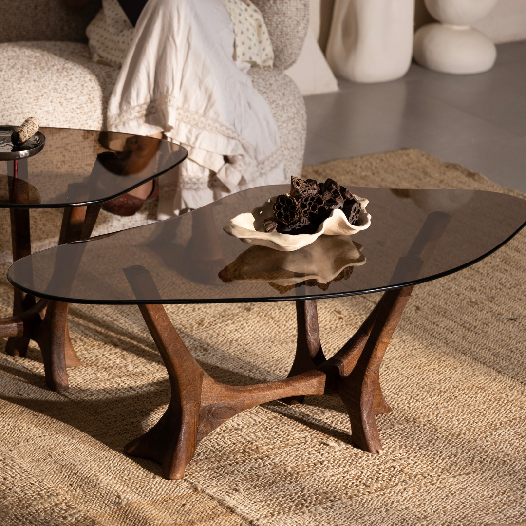 Maya Tables - Vintage Glass