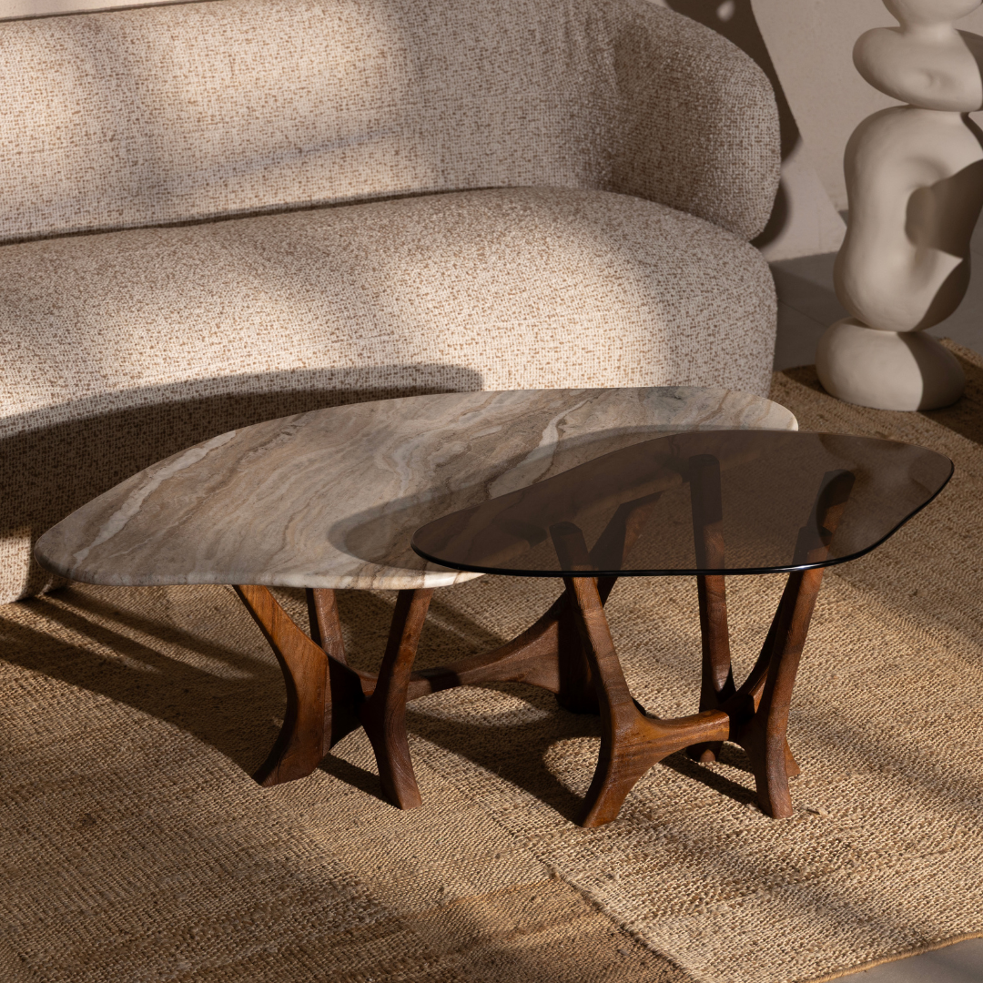 Maya Tables - Vintage Glass