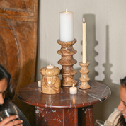 Astra Marble Tealight Candle Holder