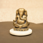 Metal Ganesha Sculpture