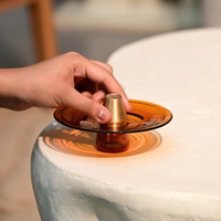 Muun Incense Holder - Amber