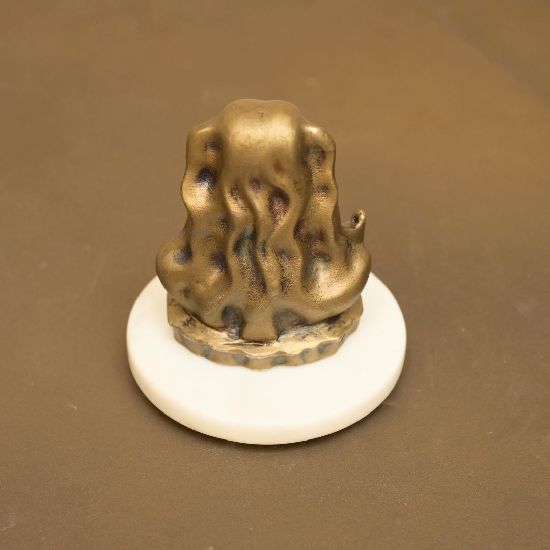 Metal Ganesha Sculpture