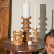 Astra Marble Candle Holders