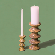 Astra Marble Candle Holders