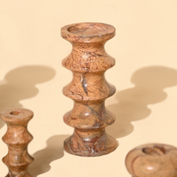 Astra Marble Candle Holders