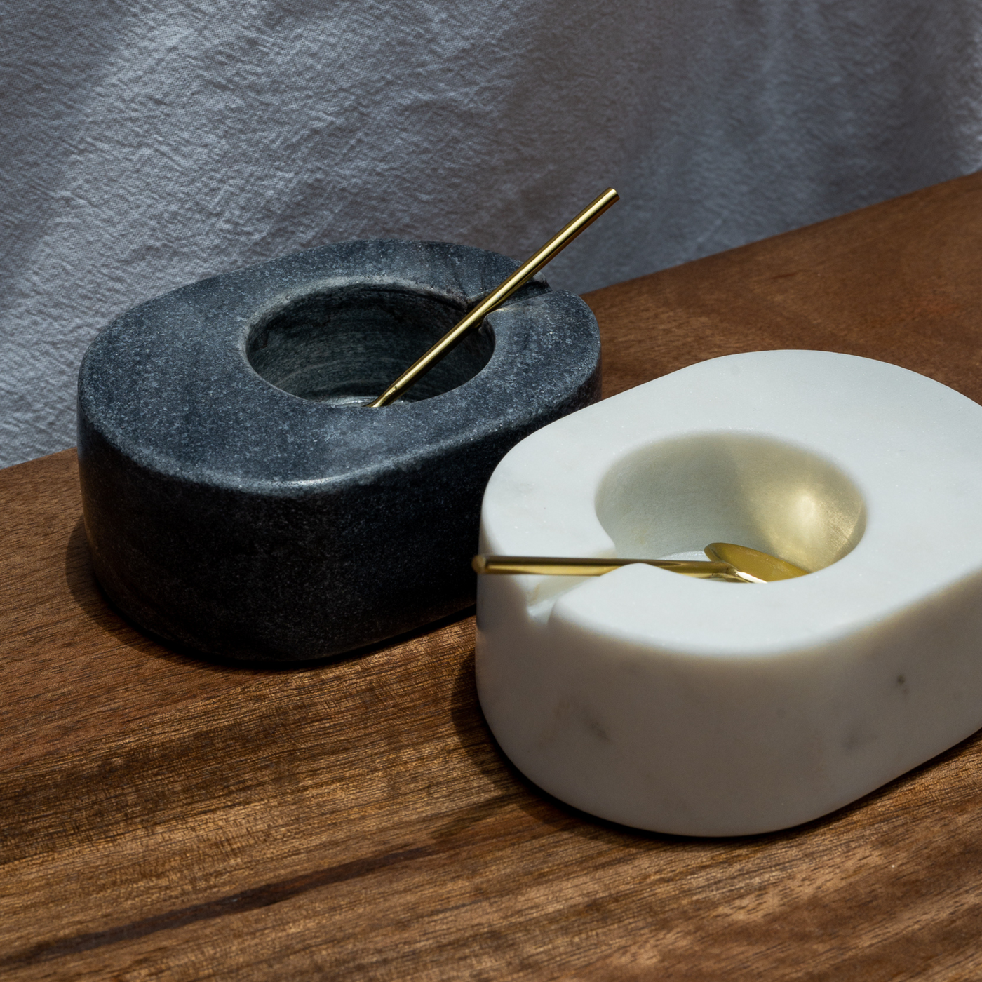 Marble Spice Bowls set of 2