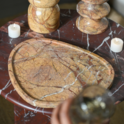 Strata Marble Platter