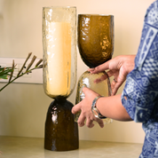 Axel Textured Glass Decorative Object