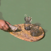 Strata Marble Platter