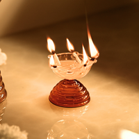 Muun Short Glass Diya