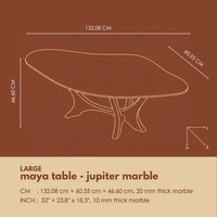 Maya Tables - Jupiter Marble