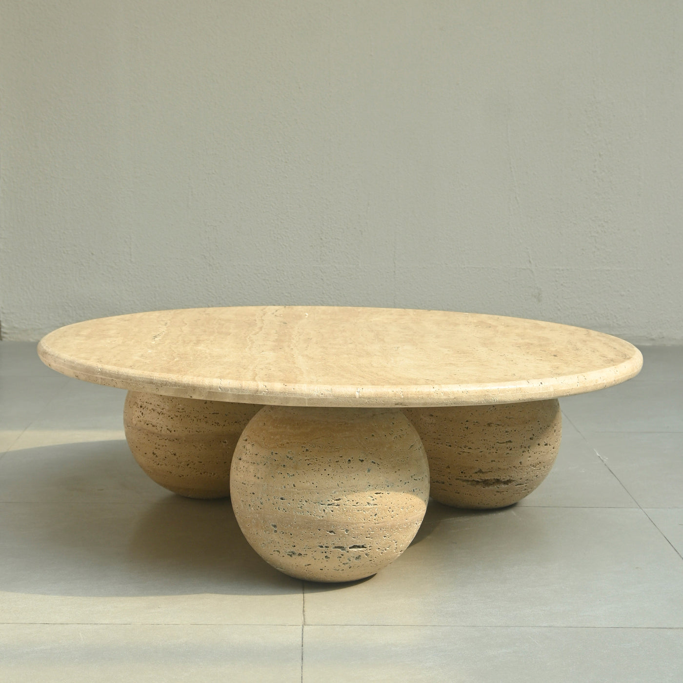 Ceres Coffee Table - Travertine