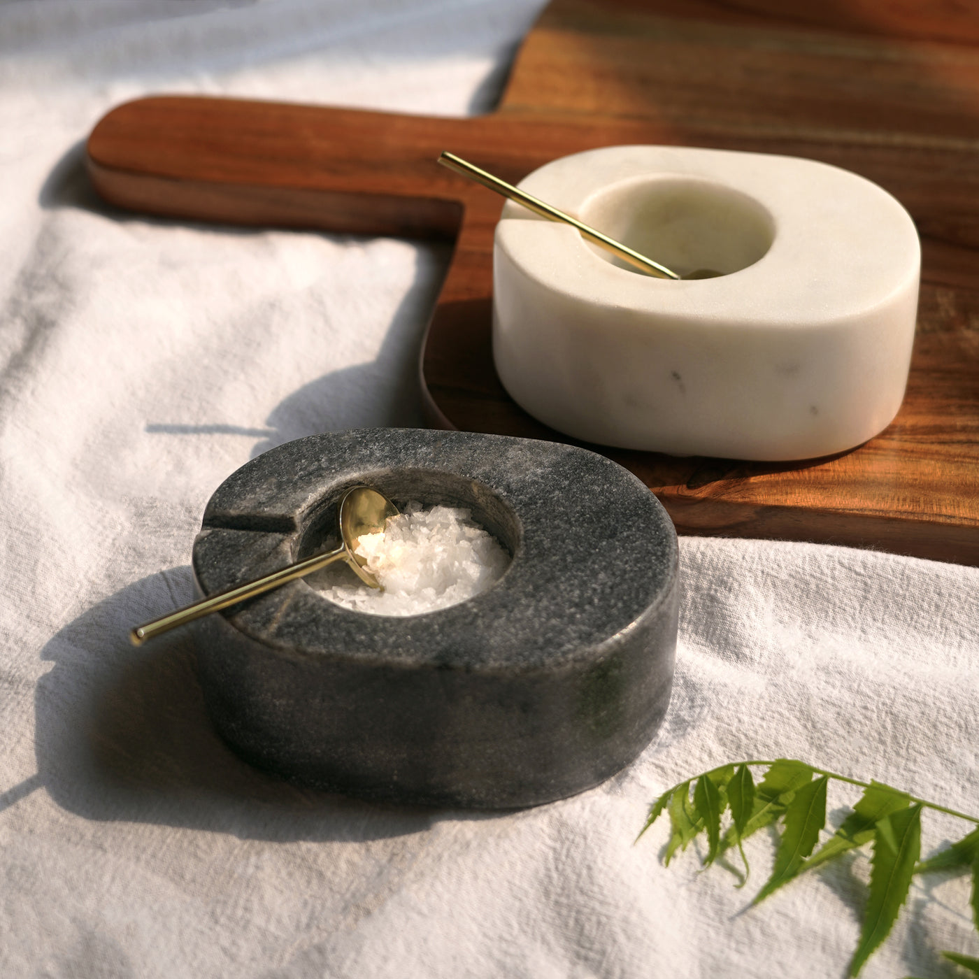 Marble Spice Bowls set of 2