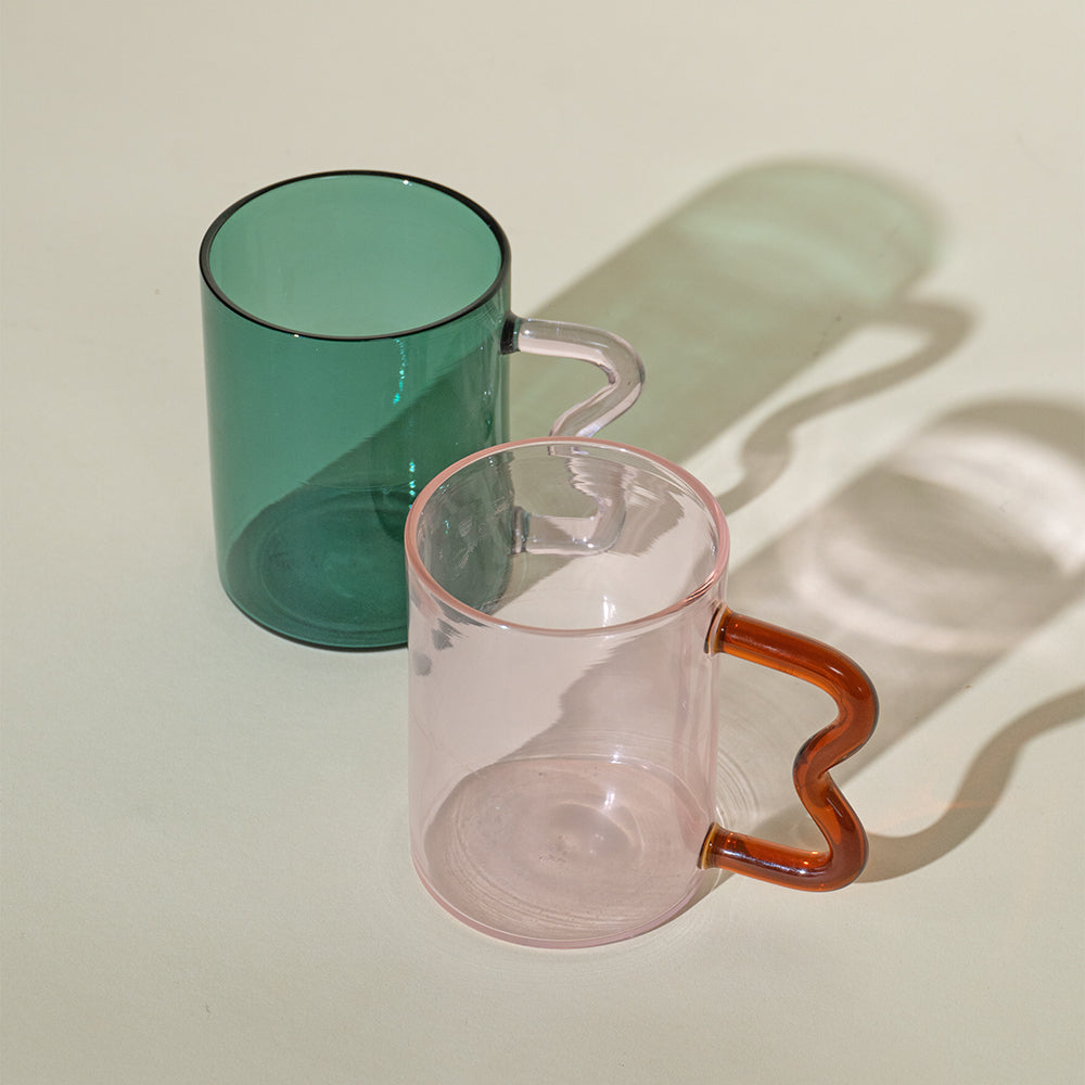 Swirl Glass Cups