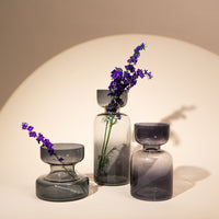 Tinted Glass Vases