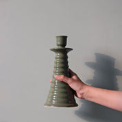 Ceramic Coil Candle Holder