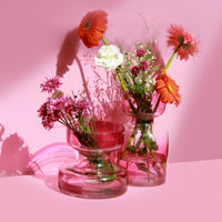 Lilac Glass Vase