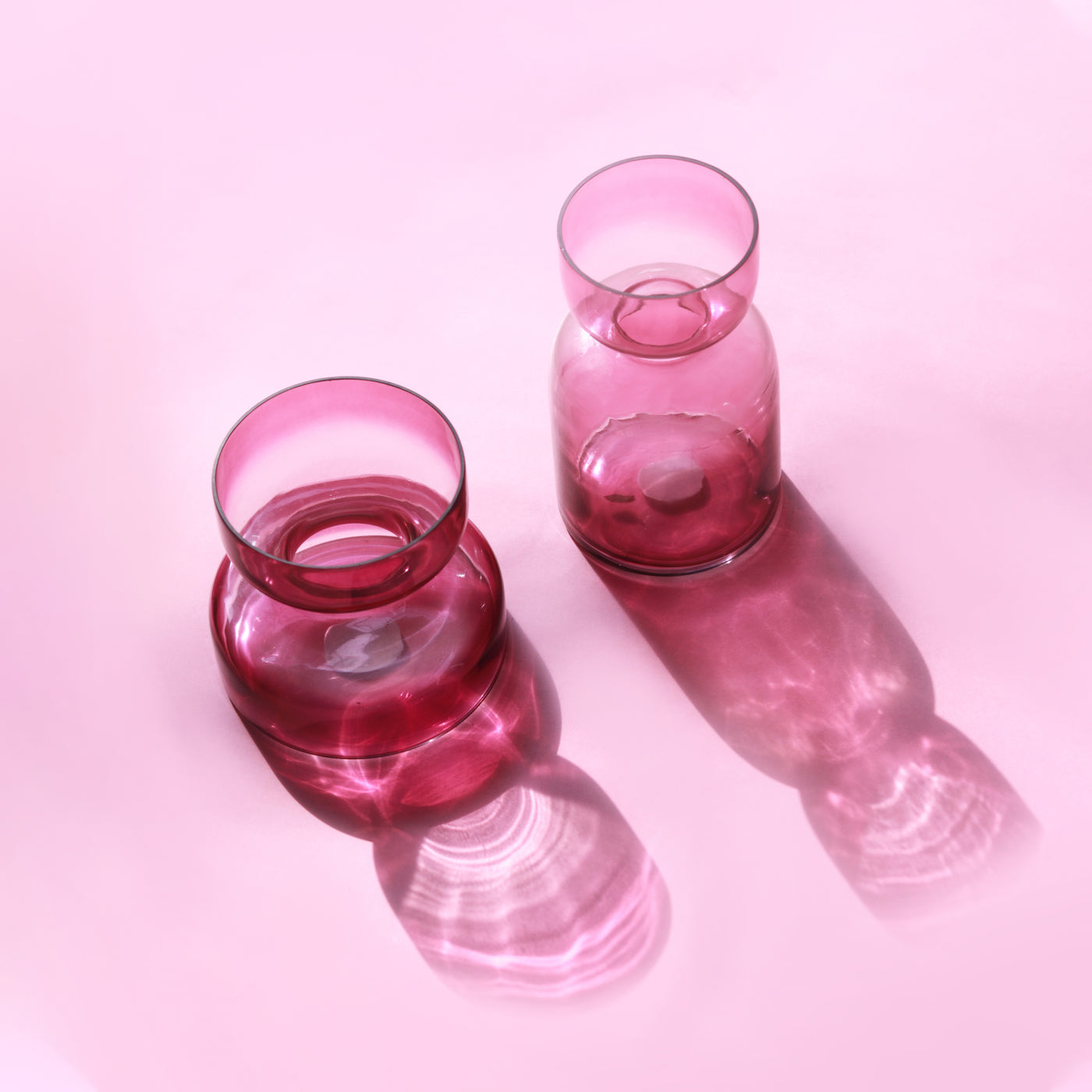 Lilac Glass Vase