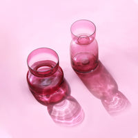 Lilac Glass Vase