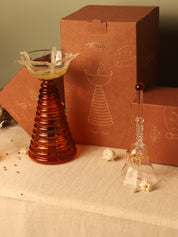 Muun Tall Glass Diya