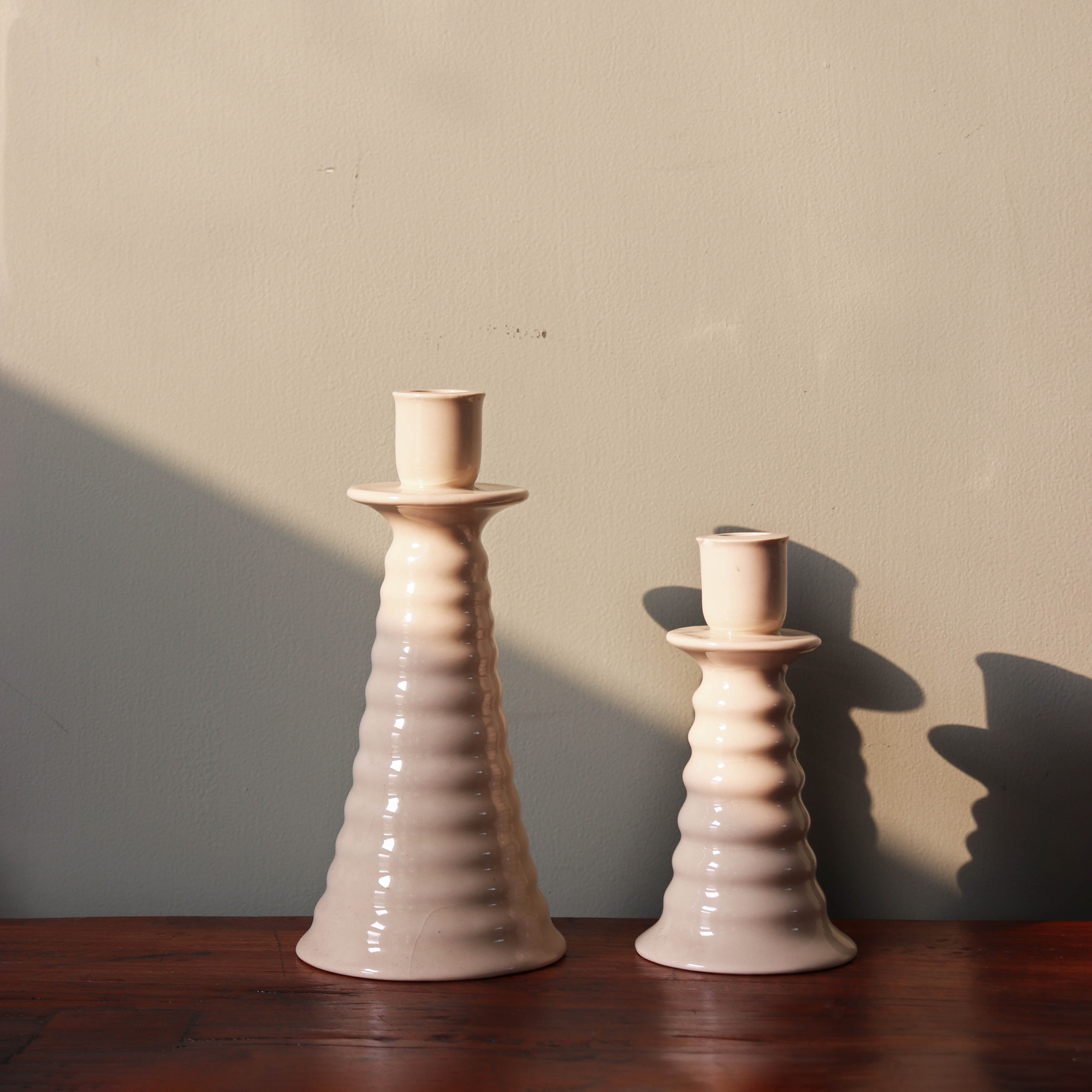 Ceramic Coil Candle Holder