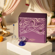 Muun Short Diya Gift Set - Short Diya and Ringing bell