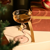 Swirl Cocktail Glasses