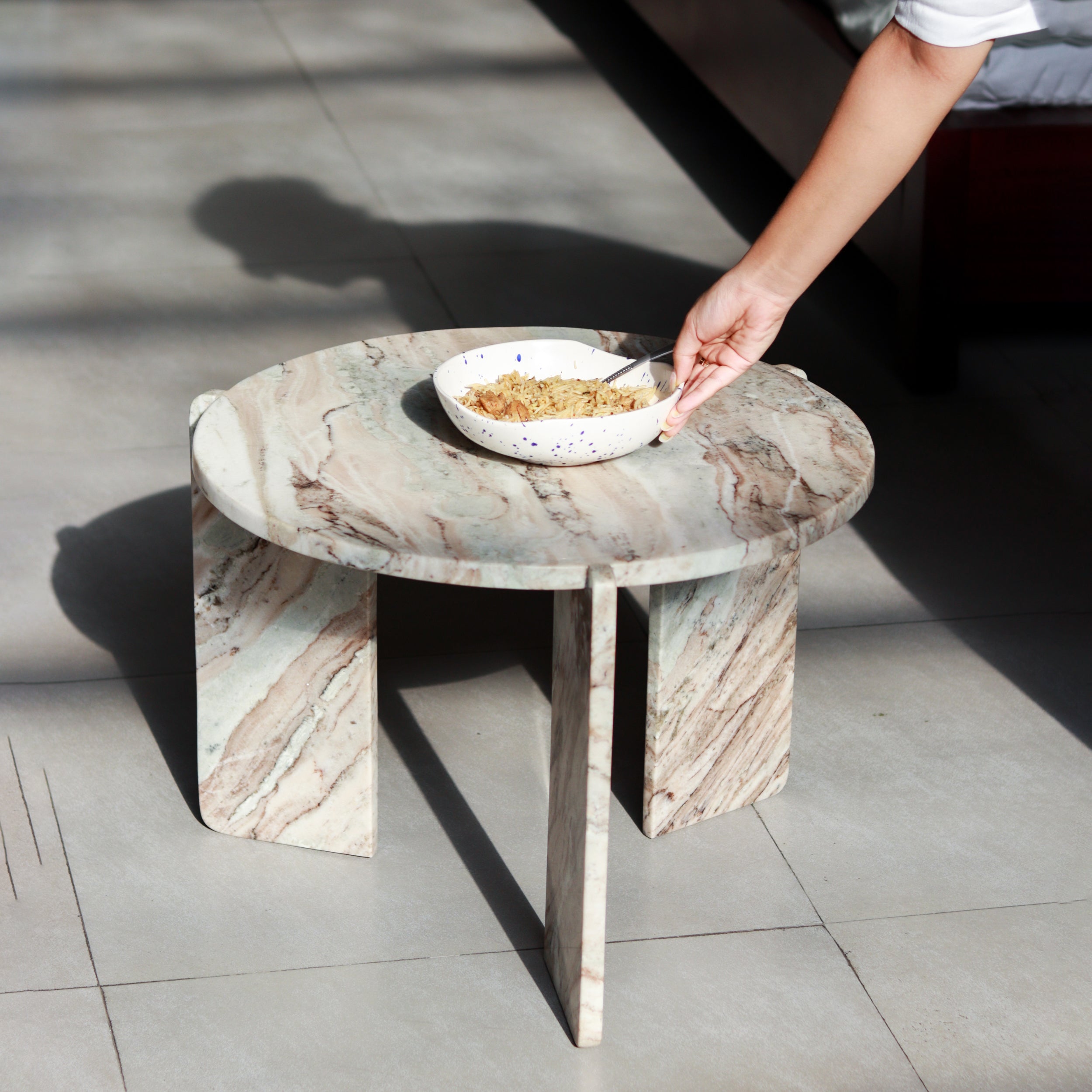 Helios Marble Table