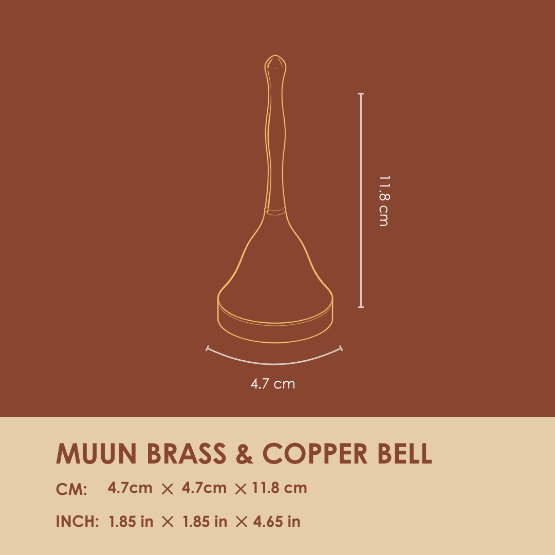 Muun Brass & Copper Bell