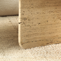 Norge Coffee Table - Travertine