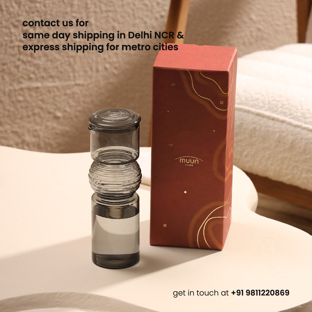 Coil Glass Carafe