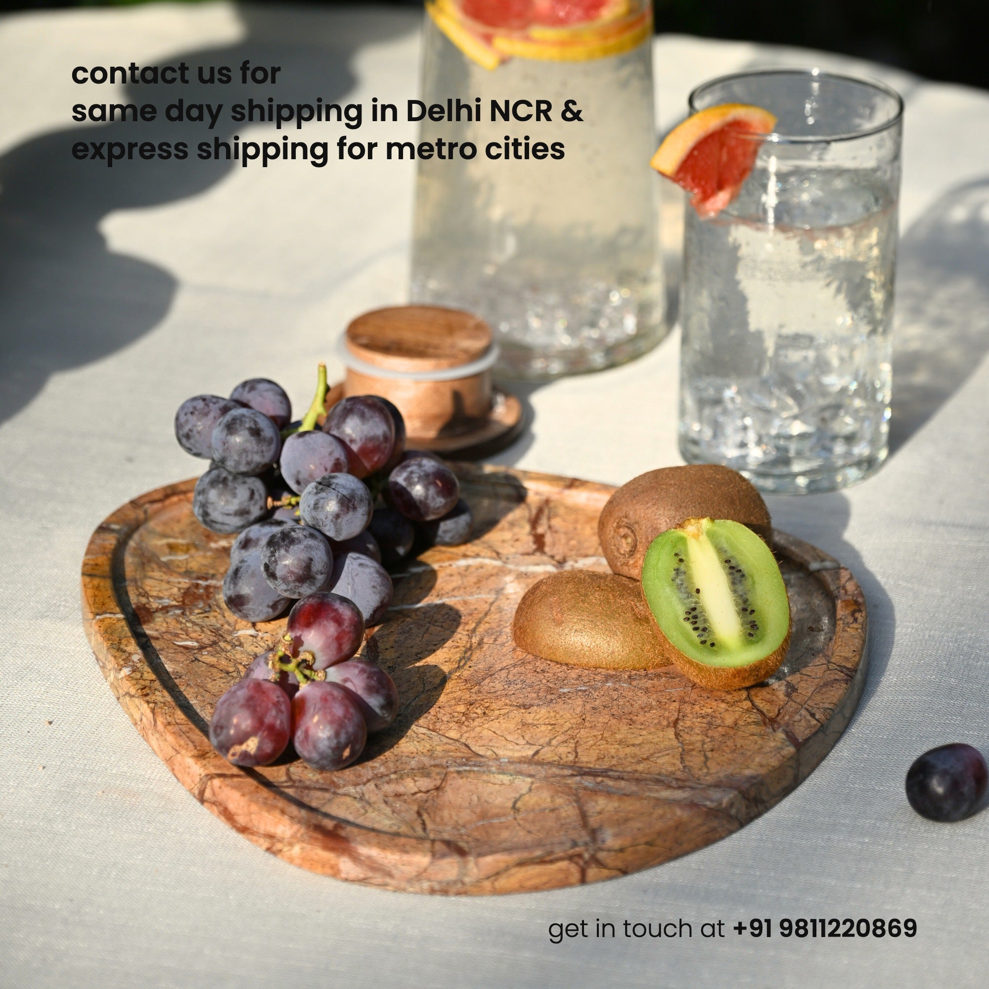 Strata Marble Platter